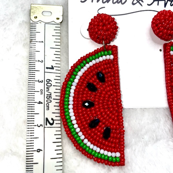 Ana and Ava retro earrings - Picture 5 of 5